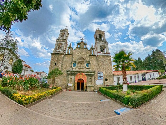 Parroquia de Villa del Carbón, sede de la fiesta patronal de la Virgen de la Peña de Francia